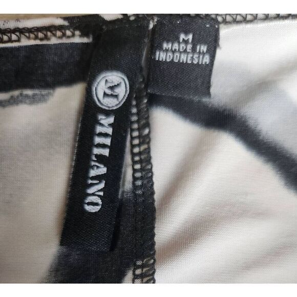 F16 Milano tank blouse with ruching and ruffle down the front - Picture 5 of 7